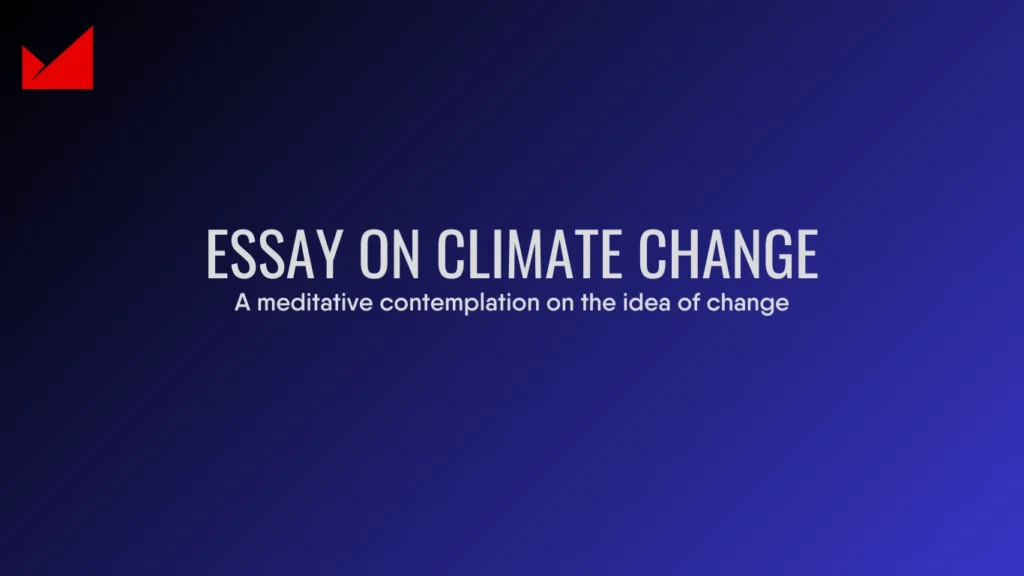 Featured Image for Essay on Climate Change