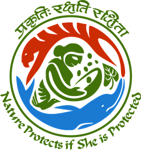 Logo of Ministry of Environment, Forest, and Climate Change to show organizations working on Climate Change in India.