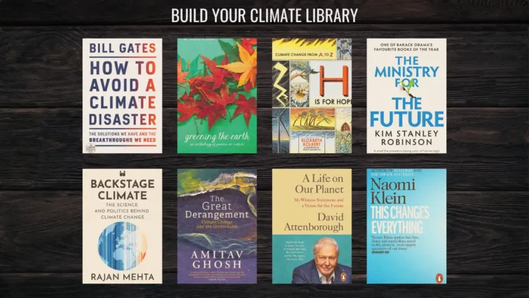 Feature image for Blog Post on Reading List for Climate Change